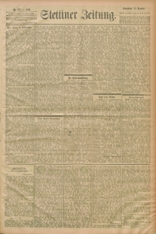 Stettiner Zeitung. 1899, Nr. 377 (23 Dezember)
