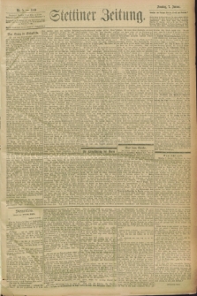 Stettiner Zeitung. 1900, Nr. 5 (7 Januar)