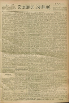 Stettiner Zeitung. 1900, Nr. 6 (9 Januar)