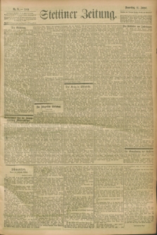 Stettiner Zeitung. 1900, Nr. 8 (11 Januar)