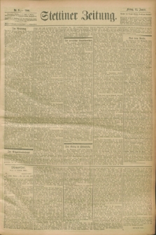 Stettiner Zeitung. 1900, Nr. 9 (12 Januar)