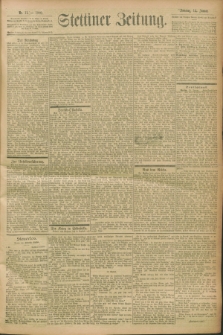 Stettiner Zeitung. 1900, Nr. 11 (14 Januar)