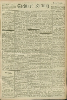 Stettiner Zeitung. 1900, Nr. 14 (18 Januar)