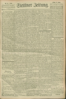 Stettiner Zeitung. 1900, Nr. 15 (19 Januar)