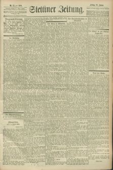 Stettiner Zeitung. 1900, Nr. 21 (26 Januar)