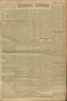 Stettiner Zeitung. 1900, Nr. 25 (31 Januar)