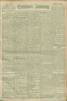 Stettiner Zeitung. 1900, Nr. 36 (13 Februar)
