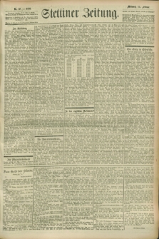 Stettiner Zeitung. 1900, Nr. 37 (14 Februar)