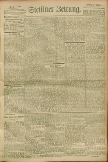 Stettiner Zeitung. 1900, Nr. 47 (25 Februar)