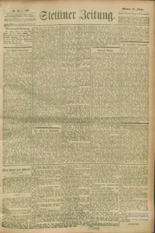 Stettiner Zeitung. 1900, Nr. 49 (28 Februar)