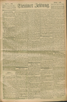 Stettiner Zeitung. 1900, Nr. 77 (1 April)