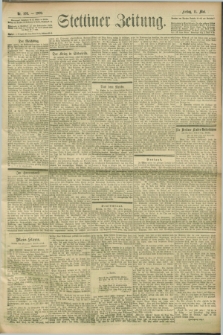 Stettiner Zeitung. 1900, Nr. 109 (11 Mai)