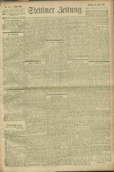 Stettiner Zeitung. 1900, Nr. 123 (29 Mai)