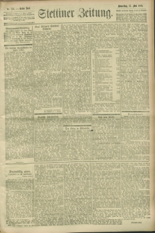 Stettiner Zeitung. 1900, Nr. 125 (31 Mai)