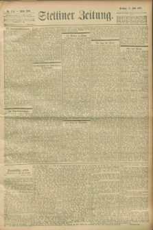 Stettiner Zeitung. 1900, Nr. 134 (12 Juni)