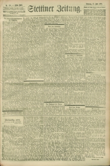 Stettiner Zeitung. 1900, Nr. 139 (17 Juni)