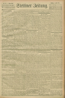Stettiner Zeitung. 1900, Nr. 151 (1 Juli)