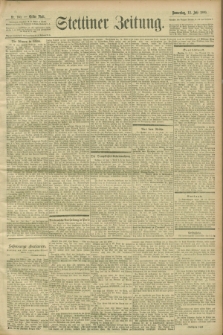 Stettiner Zeitung. 1900, Nr. 160 (12 Juli)