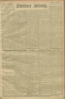 Stettiner Zeitung. 1900, Nr. 161 (13 Juli)
