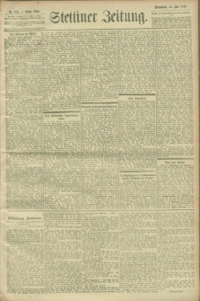 Stettiner Zeitung. 1900, Nr. 162 (14 Juli)