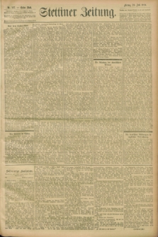 Stettiner Zeitung. 1900, Nr. 167 (20 Juli)