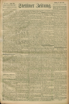 Stettiner Zeitung. 1900, Nr. 169 (22 Juli)