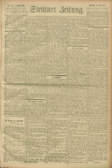 Stettiner Zeitung. 1900, Nr. 171 (25 Juli)