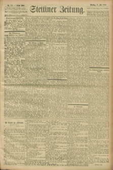 Stettiner Zeitung. 1900, Nr. 176 (31 Juli)