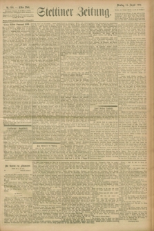 Stettiner Zeitung. 1900, Nr. 188 (14 August)