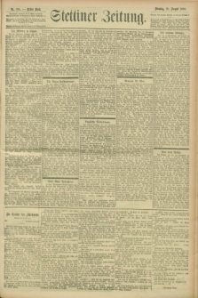 Stettiner Zeitung. 1900, Nr. 194 (21 August)