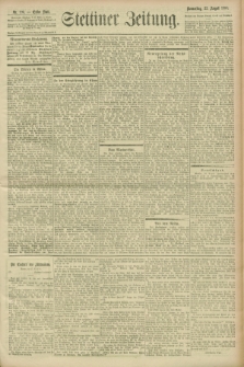 Stettiner Zeitung. 1900, Nr. 196 (23 August)