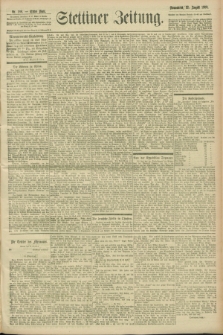 Stettiner Zeitung. 1900, Nr. 198 (25. August)