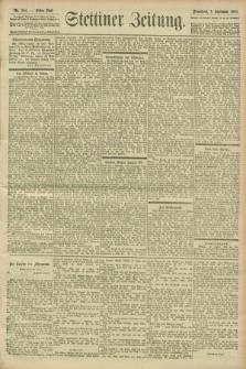 Stettiner Zeitung. 1900, Nr. 204 (1 September)