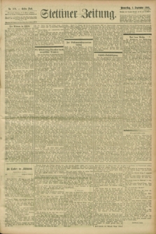 Stettiner Zeitung. 1900, Nr. 208 (6 September)