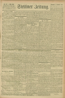 Stettiner Zeitung. 1900, Nr. 210 (8 September)
