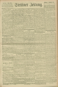 Stettiner Zeitung. 1900, Nr. 212 (11 September)