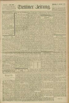 Stettiner Zeitung. 1900, Nr. 220 (20 September)