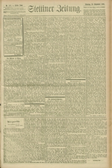 Stettiner Zeitung. 1900, Nr. 223 (23 September)