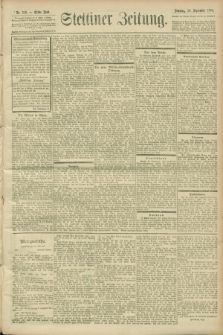 Stettiner Zeitung. 1900, Nr. 229 (30 September)