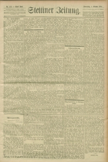 Stettiner Zeitung. 1900, Nr. 232 (4 Oktober)