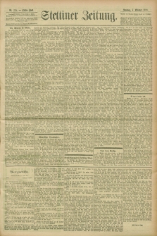 Stettiner Zeitung. 1900, Nr. 235 (7 Oktober)