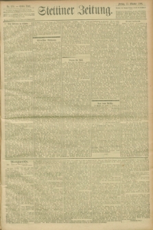 Stettiner Zeitung. 1900, Nr. 239 (12 Oktober)