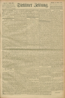Stettiner Zeitung. 1900, Nr. 249 (24 Oktober)