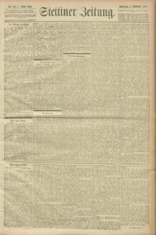 Stettiner Zeitung. 1900, Nr. 262 (8 November)
