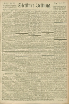 Stettiner Zeitung. 1900, Nr. 263 (9 November)