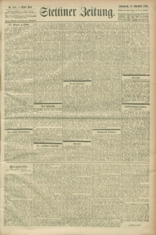 Stettiner Zeitung. 1900, Nr. 264 (10 November)