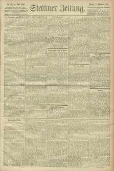 Stettiner Zeitung. 1900, Nr. 266 (13 November)