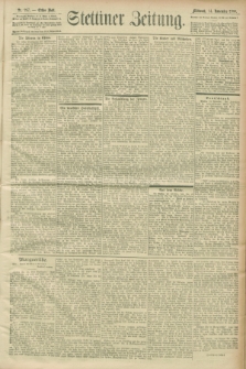 Stettiner Zeitung. 1900, Nr. 267 (14 November)