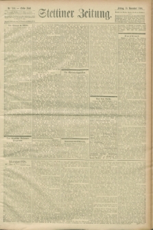 Stettiner Zeitung. 1900, Nr. 269 (16 November)