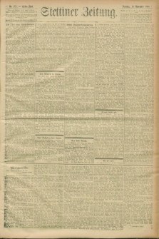 Stettiner Zeitung. 1900, Nr. 271 (18 November)